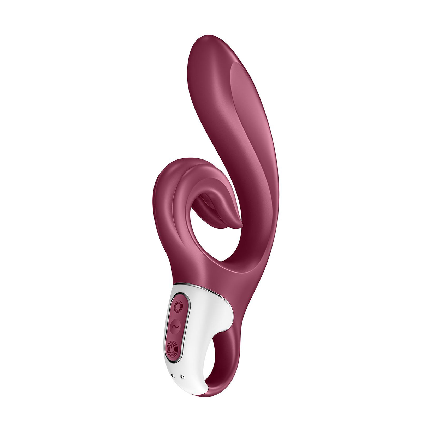 Кліторально-вагінальний вібратор Satisfyer Love Me Rabbit Vibrator червоний, 1 шт